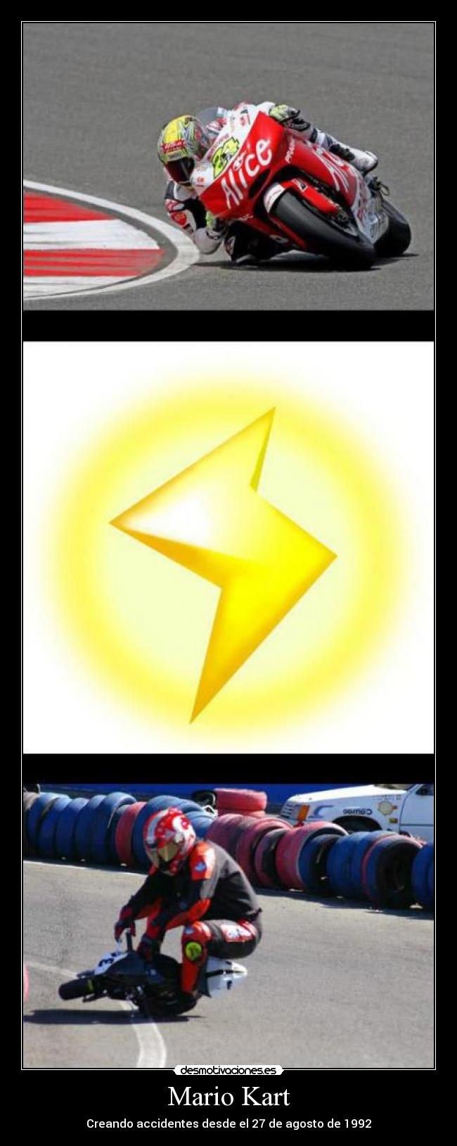 Mario Kart - Creando accidentes desde el 27 de agosto de 1992