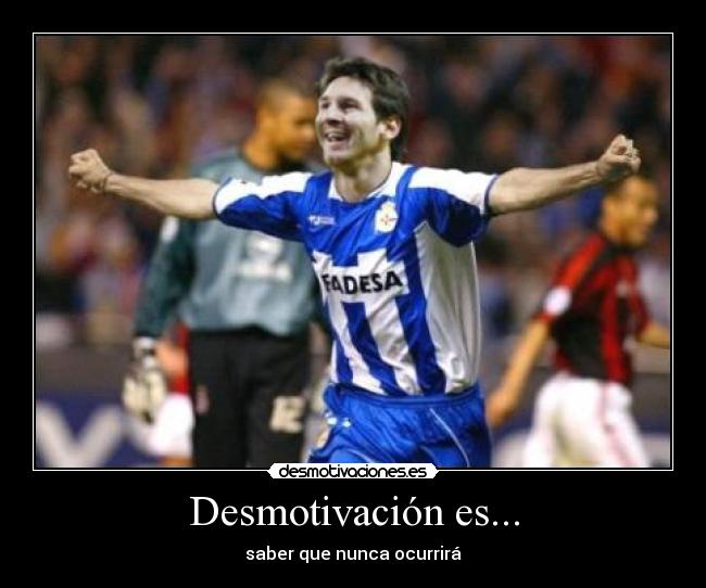 Desmotivación es... -