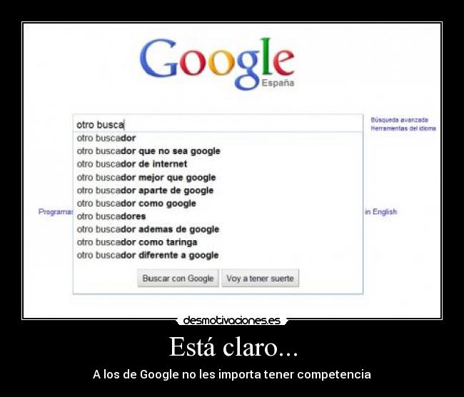 carteles google buscador internet desmotivaciones