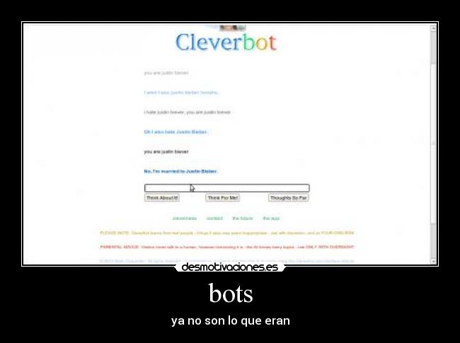 bots - ya no son lo que eran