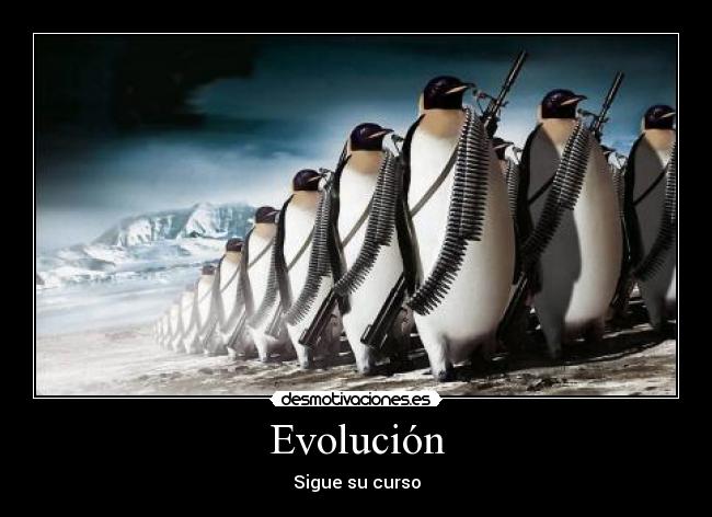 carteles pinguinos nazis mundo conquista marca registrada desmotivaciones