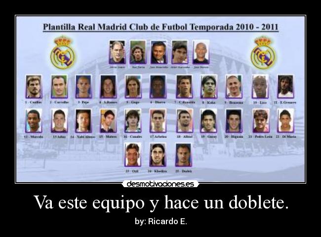 Va este equipo y hace un doblete. -