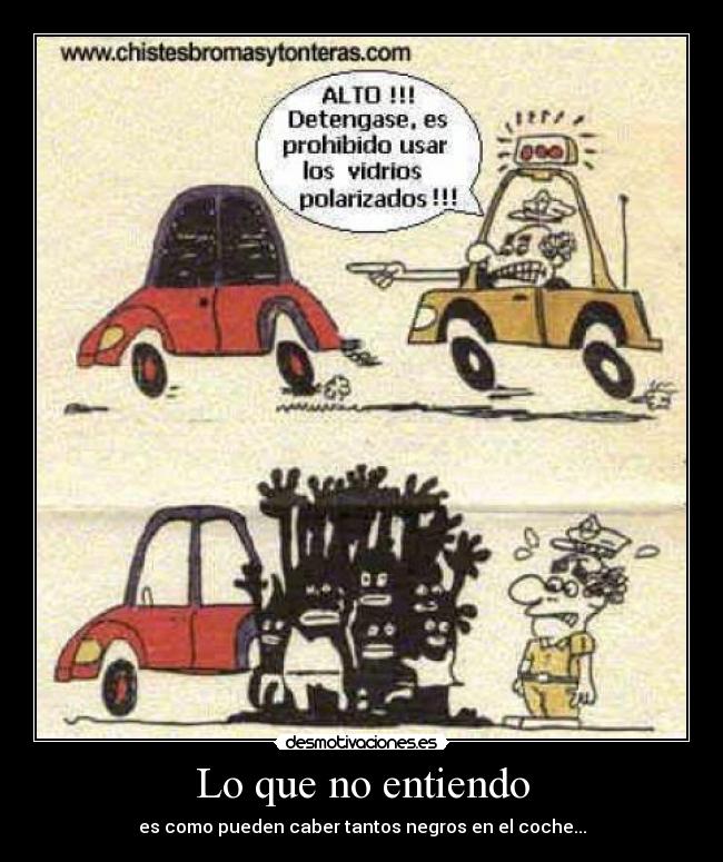 Lo que no entiendo -