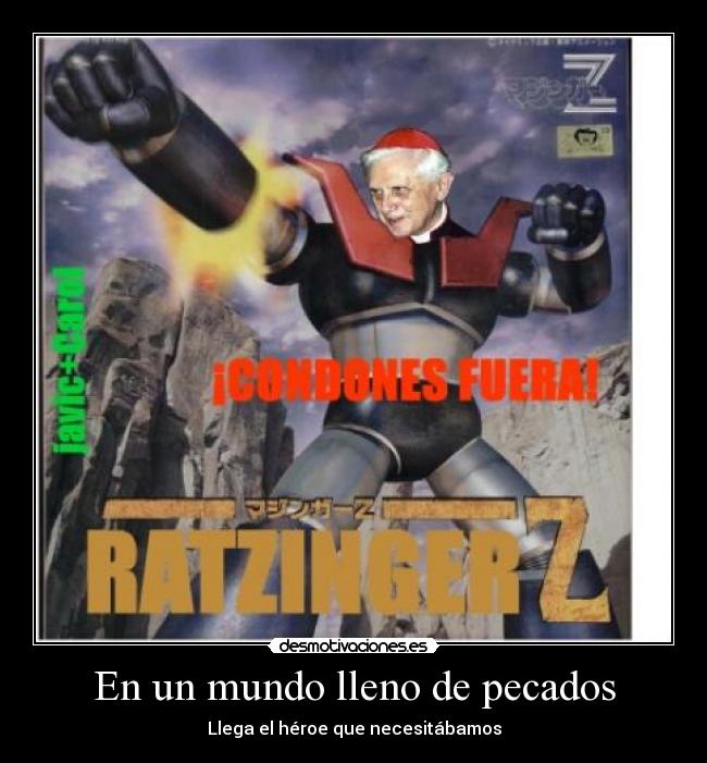 carteles mundo mundo lleno pecados desmotivaciones