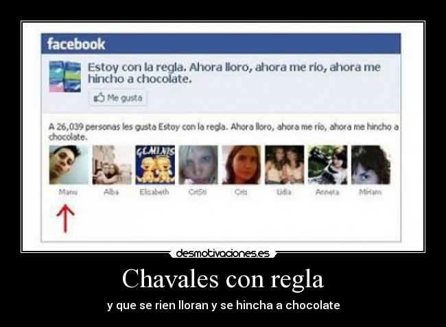 Chavales con regla - y que se rien lloran y se hincha a chocolate