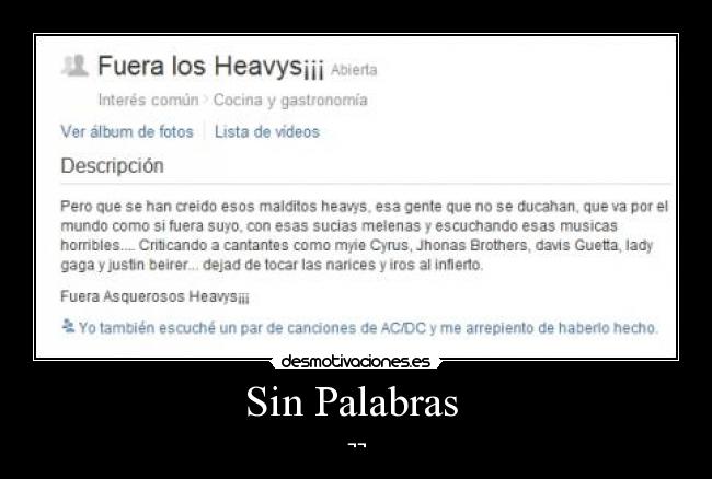 Sin Palabras  - 