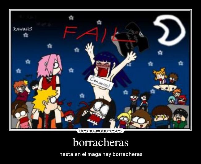 borracheras - hasta en el maga hay borracheras