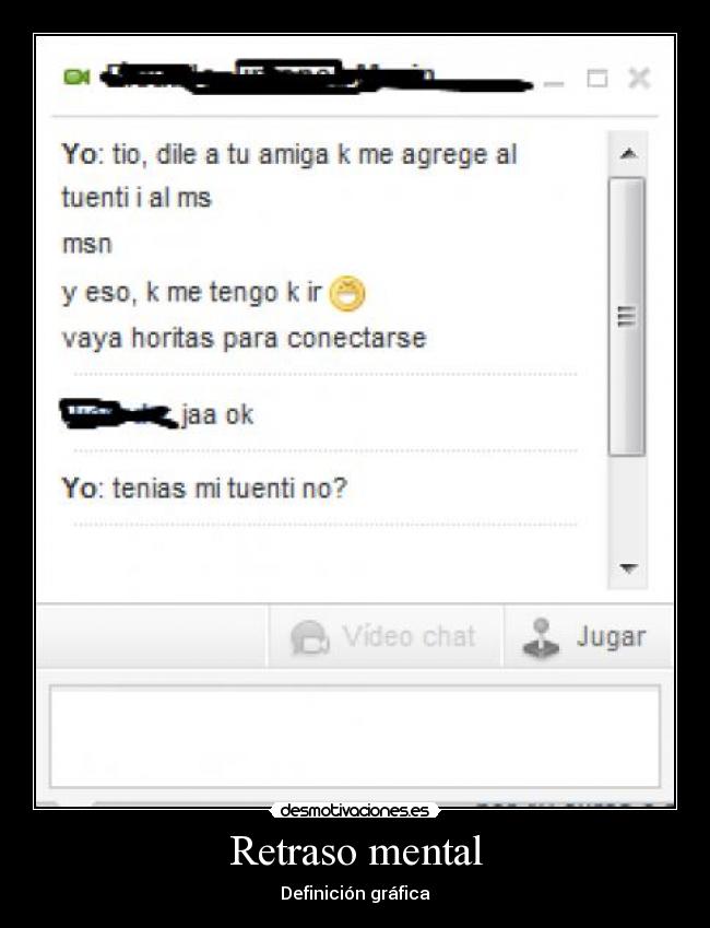 Retraso mental - Definición gráfica