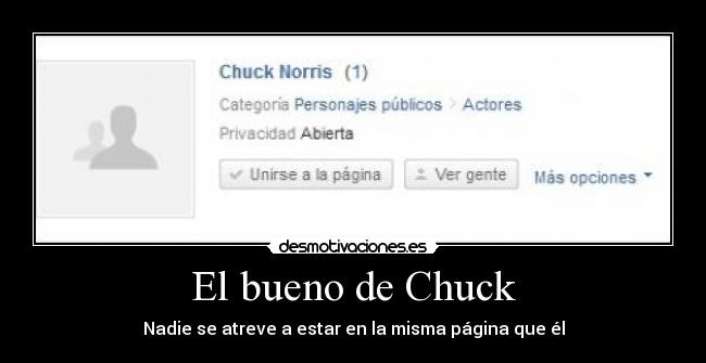 El bueno de Chuck -