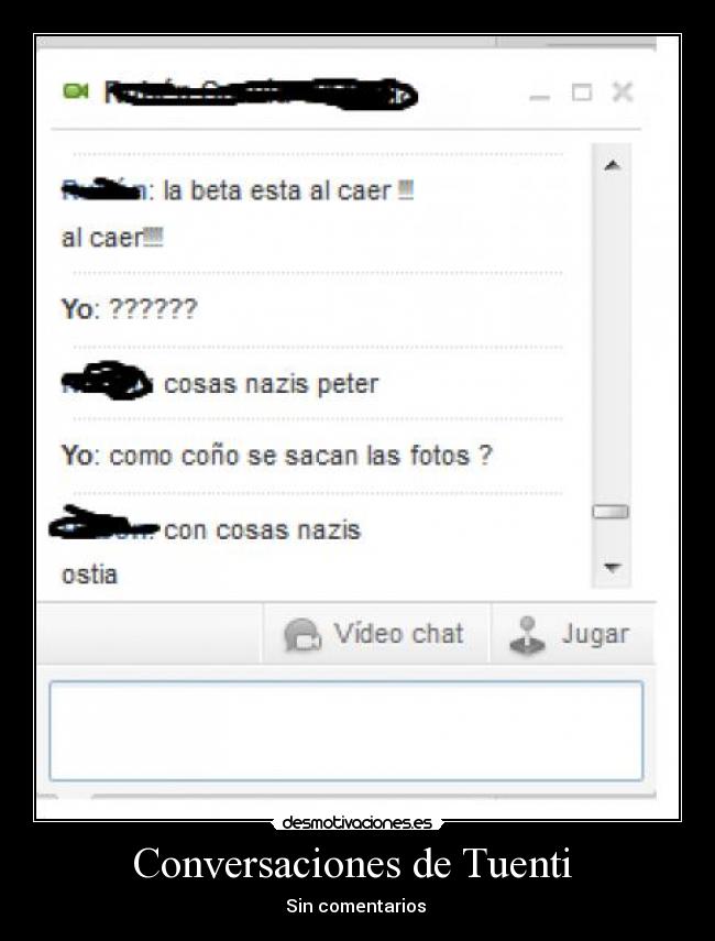 Conversaciones de Tuenti  - 