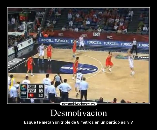 carteles basket desmotivaciones