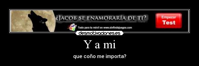 Y a mi - 