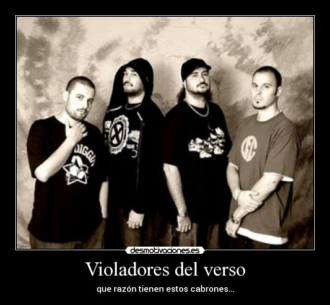 Violadores del verso -