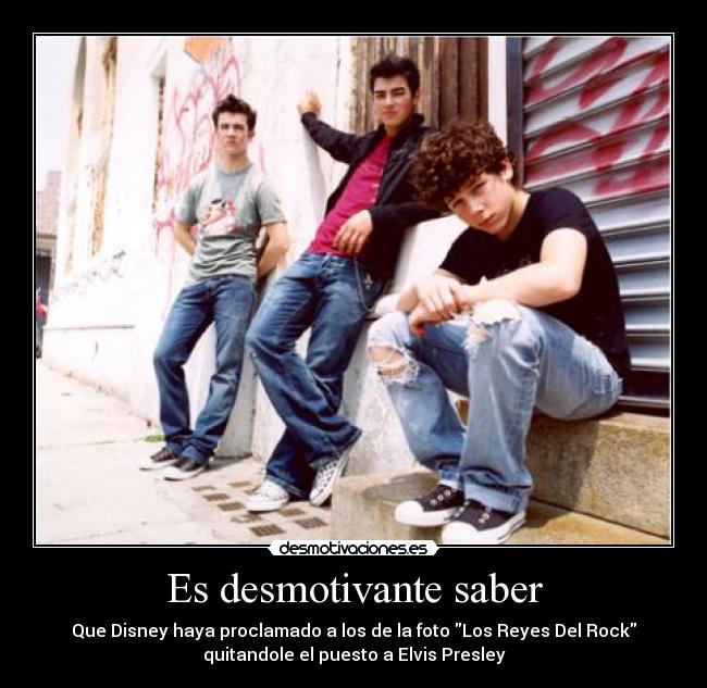 Es desmotivante saber - 