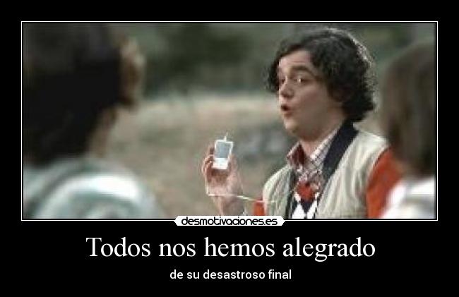 Todos nos hemos alegrado -