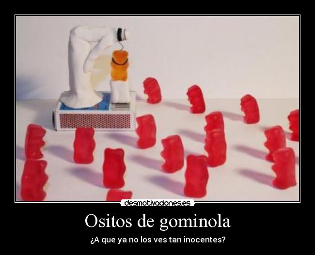 Ositos de gominola -