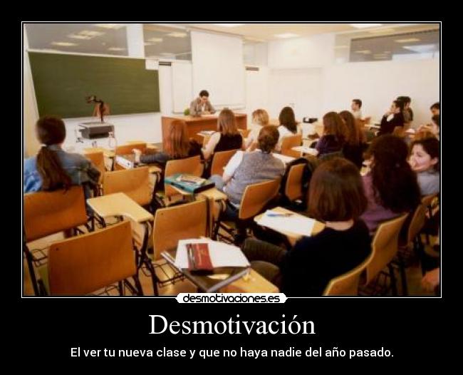 carteles clases demotivantes desmotivaciones