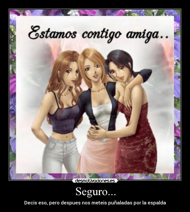 carteles amistad verdadera tia desmotivaciones