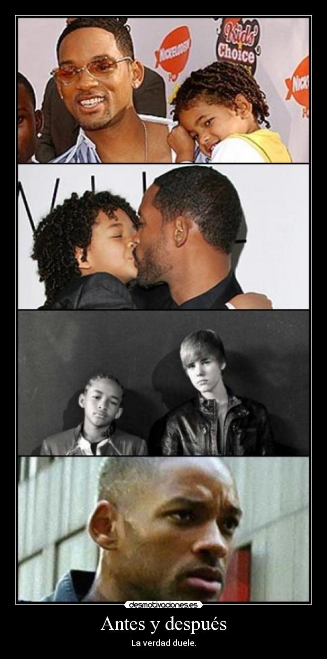 carteles will smith jaden smith justin biberon desmotivaciones