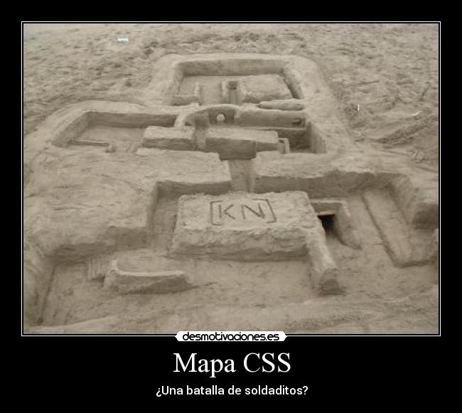 Mapa CSS - ¿Una batalla de soldaditos?