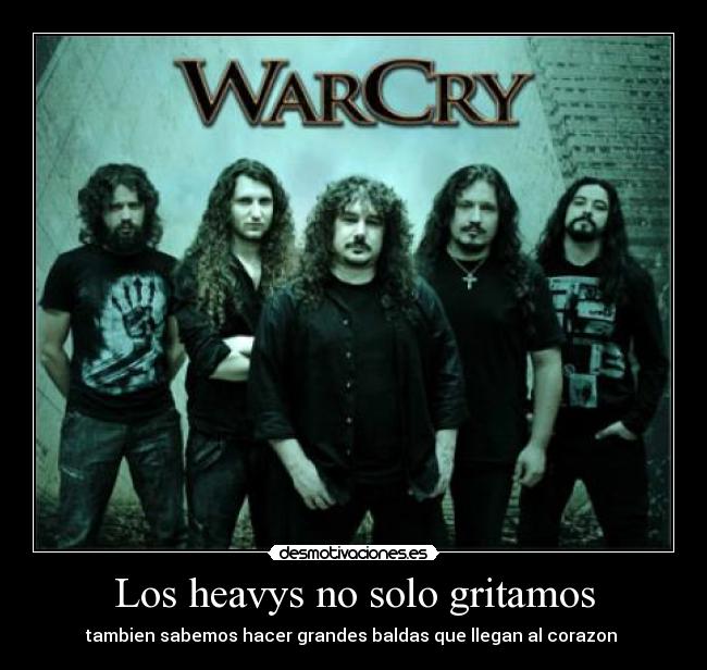 Los heavys no solo gritamos -