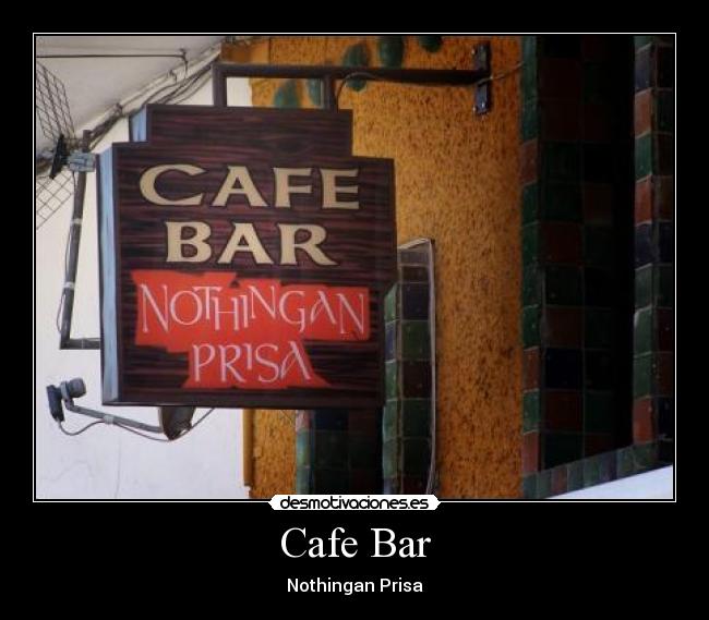 Cafe Bar -