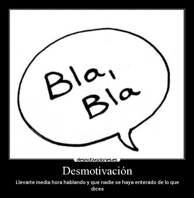 Desmotivación -
