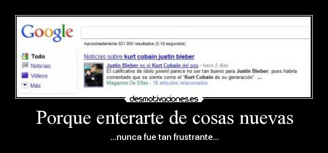 Porque enterarte de cosas nuevas - 