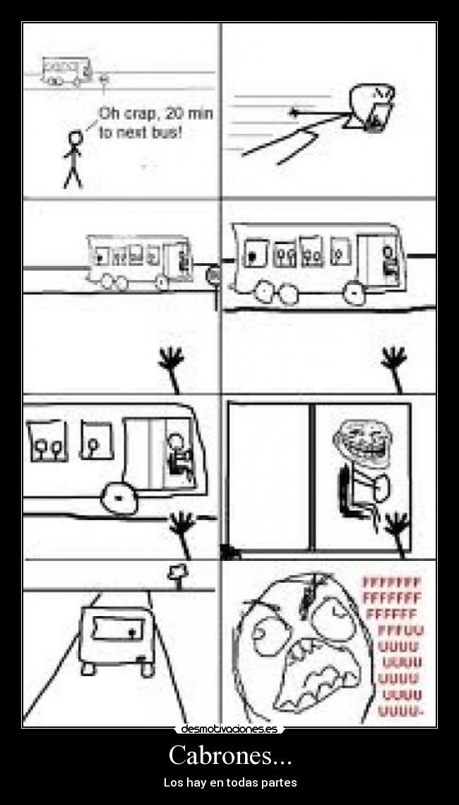 Cabrones... -