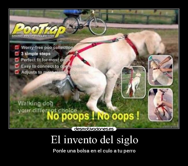 El invento del siglo - Ponle una bolsa en el culo a tu perro