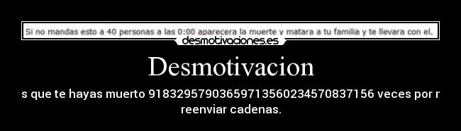 carteles cadenas muerto fail desmotivacion muerte desmotivaciones