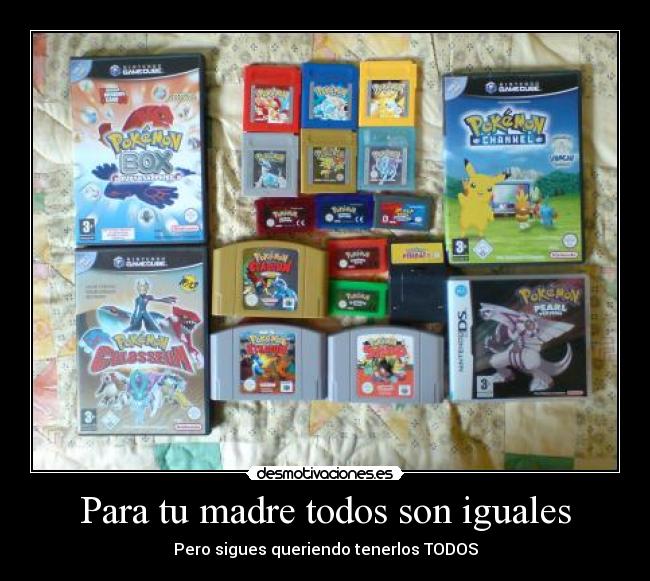 carteles madre pokemon desmotivaciones