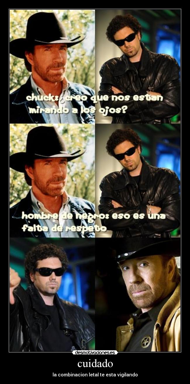 cuidado - la combinacion letal te esta vigilando