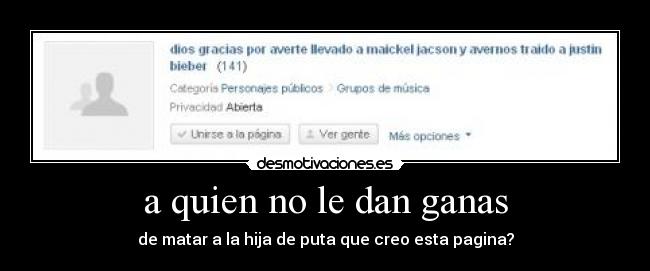 a quien no le dan ganas -