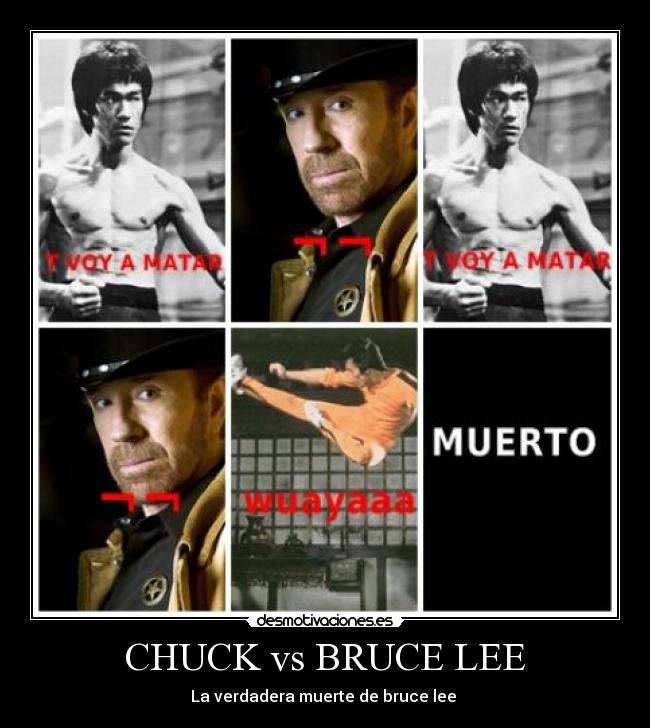 CHUCK vs BRUCE LEE - 