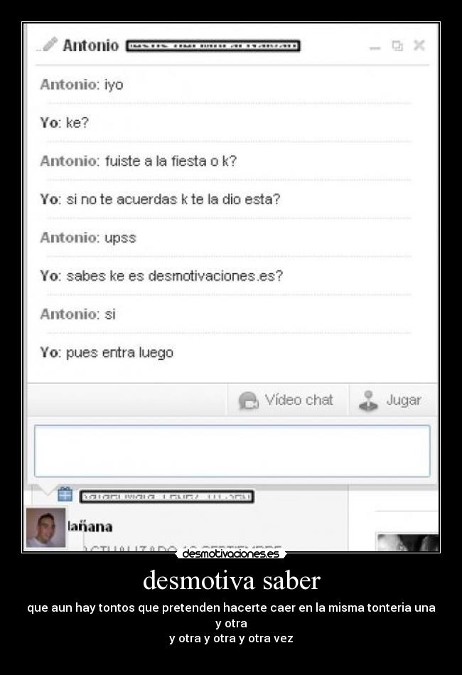 carteles tonto desmotivaciones