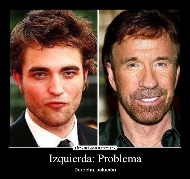 Izquierda: Problema -