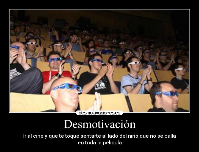carteles cine pelicula nino desmotivaciones