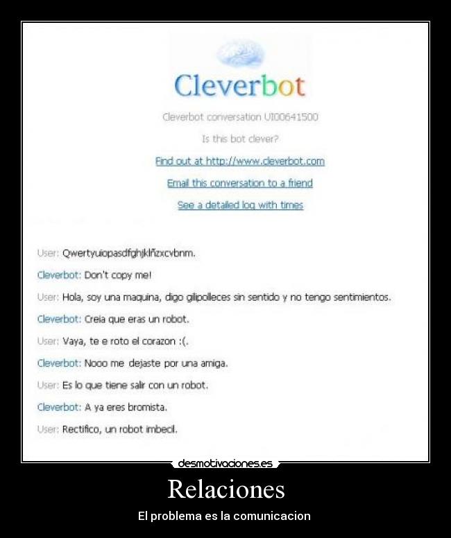 Relaciones - El problema es la comunicacion