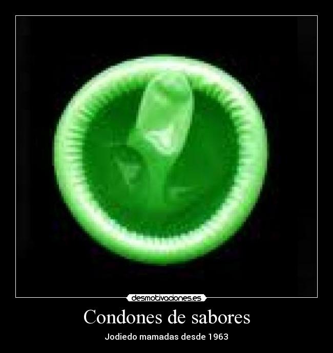 Condones de sabores - 