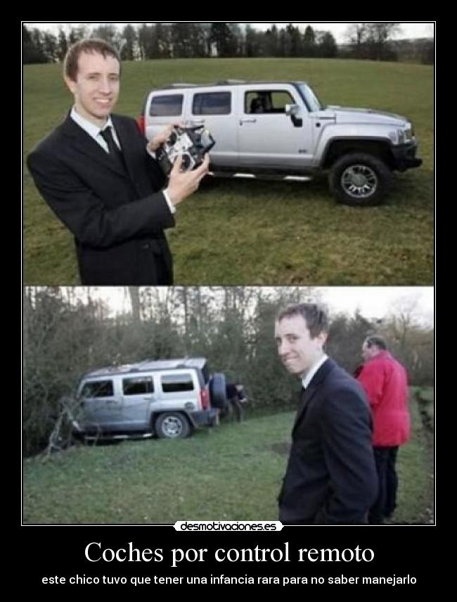Coches por control remoto -