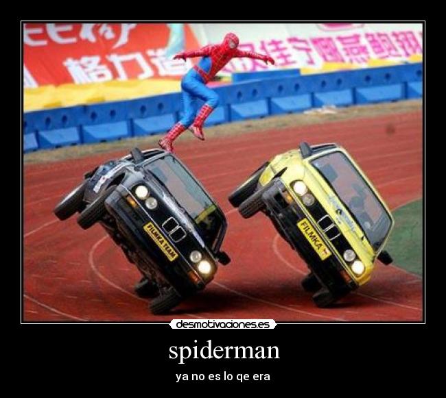 spiderman - ya no es lo qe era