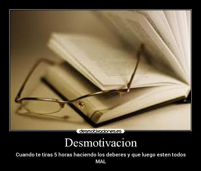 Desmotivacion - 