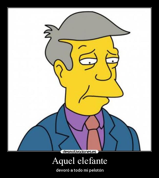 carteles skinner simpsons seymour tristeza desmotivaciones