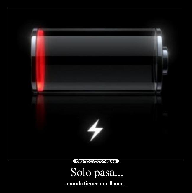 Solo pasa... - 