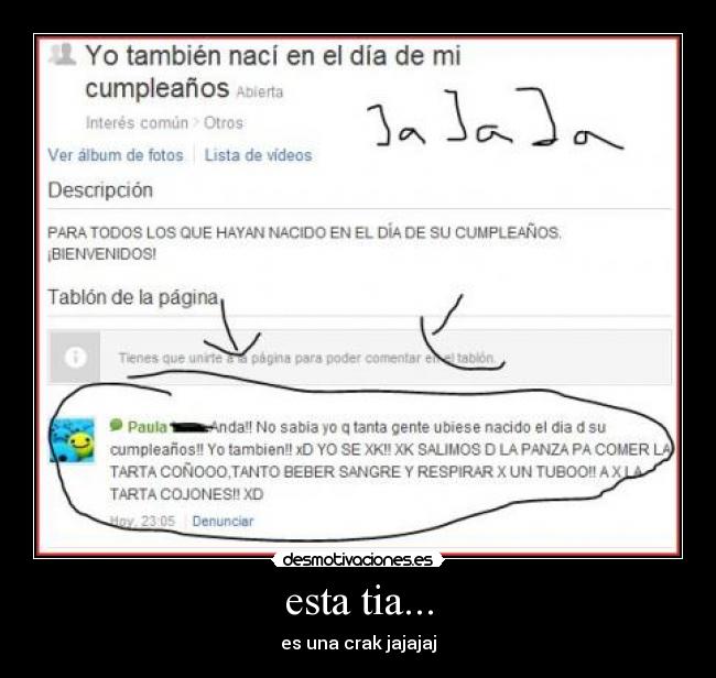 esta tia... - 