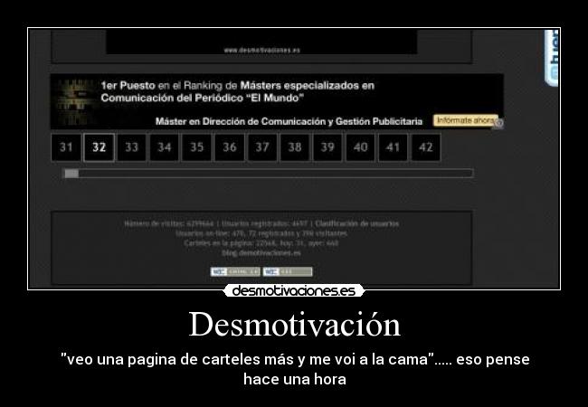 Desmotivación -