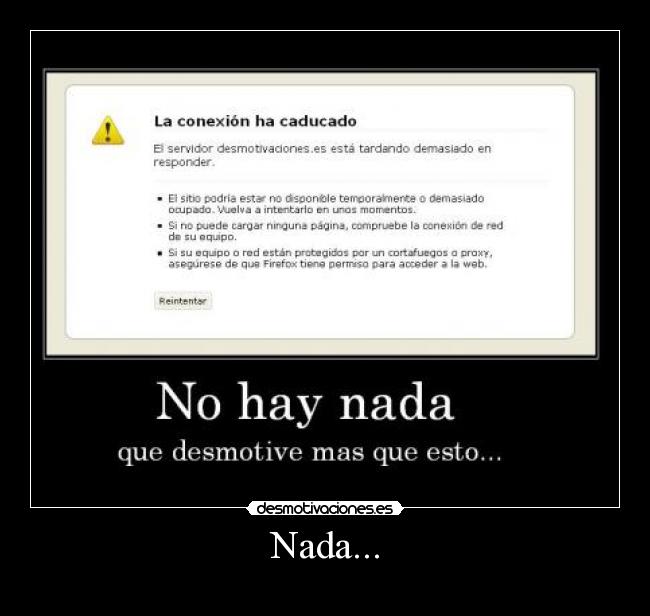 carteles desmotivacionesconexionfirefox desmotivaciones