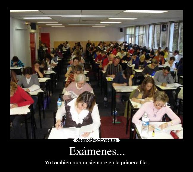 Exámenes... - 