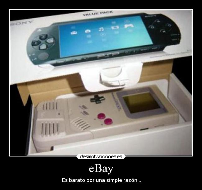 eBay - Es barato por una simple razón...